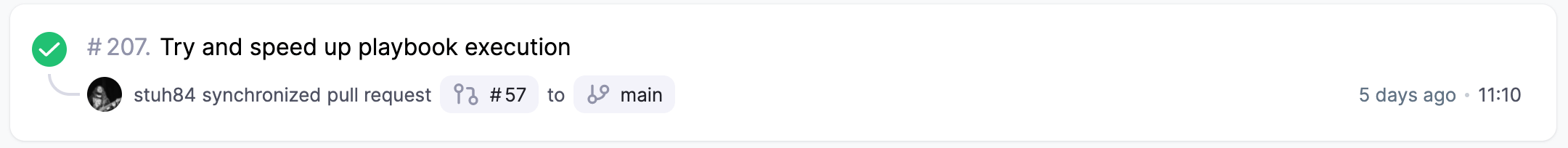 Ansible Execution Time in Drone with free strategy
