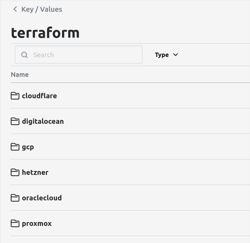 Drone Terraform Consul KV store