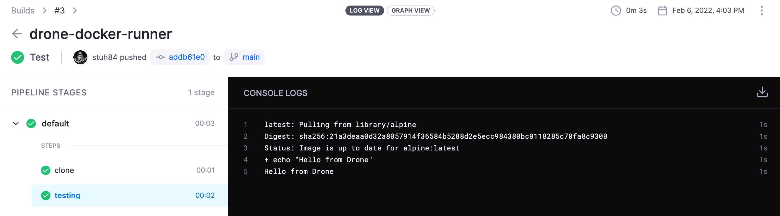 Drone Test Build Testing
