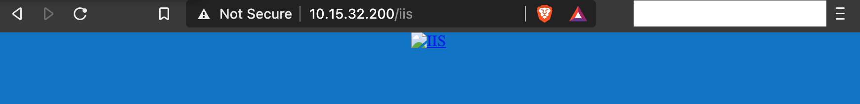 MetalLB IIS - With Ingress