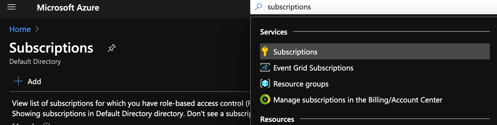 Azure Subscription