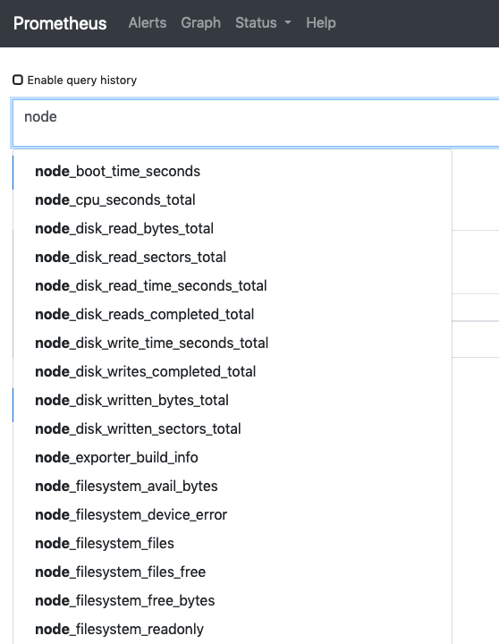 Prometheus Node Expression