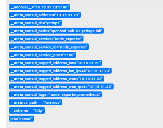OpenBSD Consul Prometheus MetaData