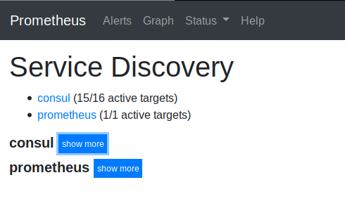 Prometheus Consul Service Discovery