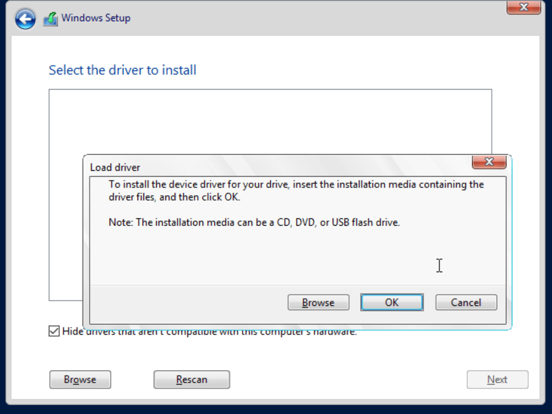proxmox win install vm browse